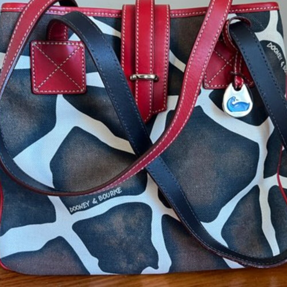Dooney & Bourke Giraffe Print Tote